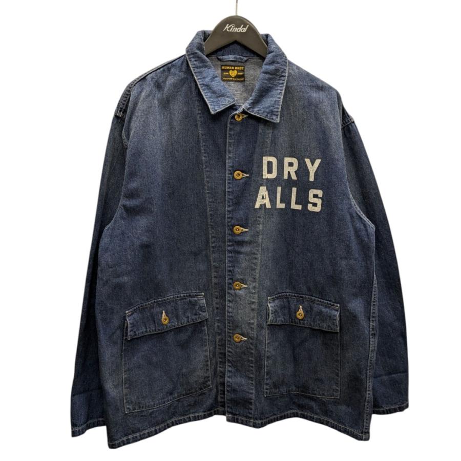 本日価格 HUMAN MADE ヒューマンメイド デニムジャケット シロクマ刺繍 HUMAN MADE ヒューマンメイド バックデザイン シロクマ/ロゴ刺繍