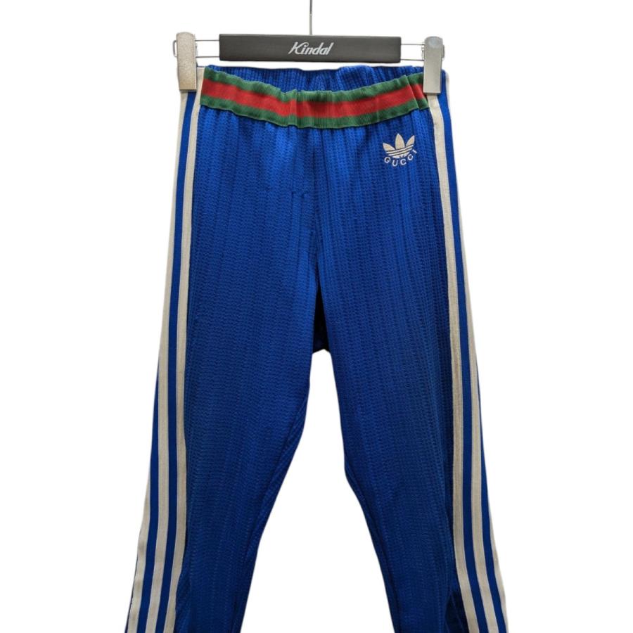 【正規品】新品未使用 GUCCI adidas ショーツ スラックス ネイビー GUCCI（グッチ） 【値下げ】GUCCI×adidas トラックパンツ 700501