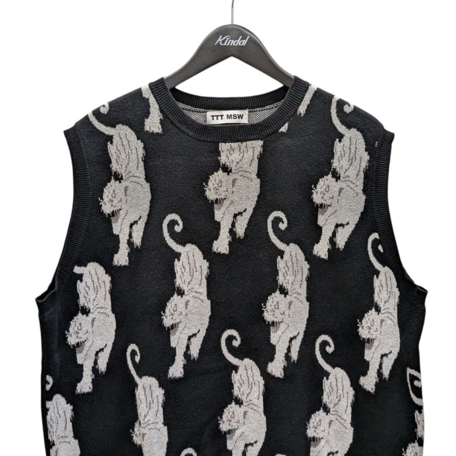 TTT MSW 23AW Knit Vest ニット ベスト BEAMS（ビームス）TTTMSW / Nordic Knit Vest（トップス ベスト