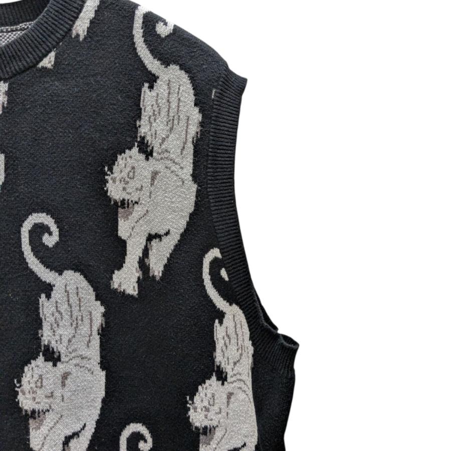 値下げ】TTT MSW PANTHER KNIT VEST ニットベスト TTT-2021AW