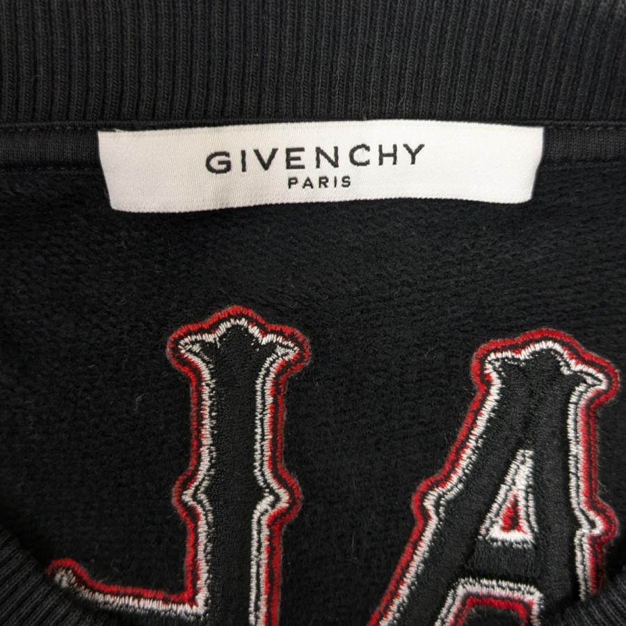 【値下げ】GIVENCHY ロゴ刺しゅうスウェット 17F 7309 653 ブラック サイズ：S (原宿店)_4