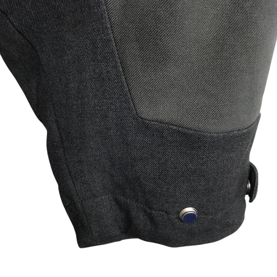 ＊期間限定お値下げ＊ peak ノーカラージャケット L グレー メルサイン MELSIGN ノーカラージャケット グレー サイズ：L