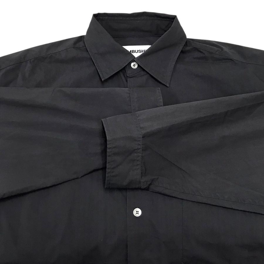 AMBUSH（アンブッシュ） 【値下げ】AMBUSH 袖ロゴ長袖シャツ グレー
