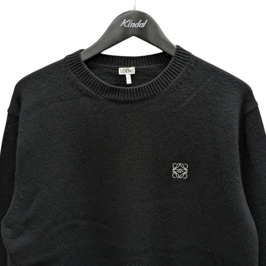 LOEWE（ロエベ） アナグラムロゴニット ブラック サイズ：XS