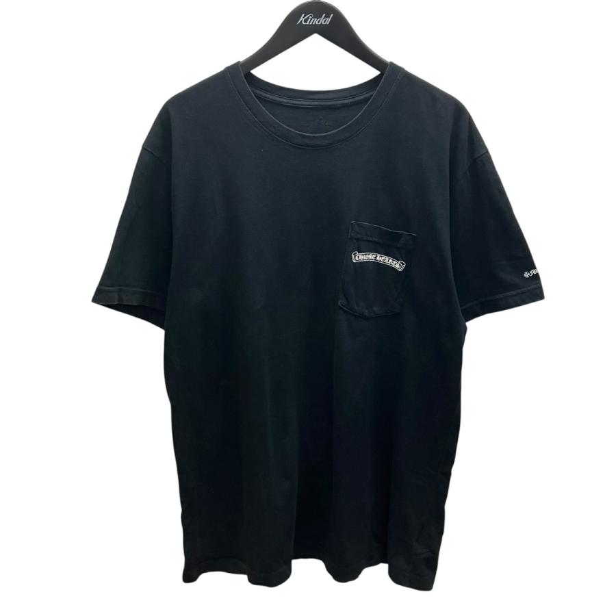 CHROME HEARTS（クロムハーツ） ブラックポケットTシャツ ブラック 
