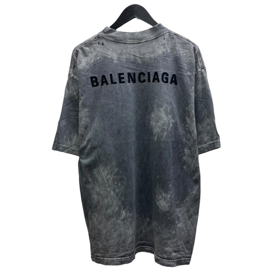 BALENCIAGA（バレンシアガ） ミディアムフィットTシャツ ライトグレー