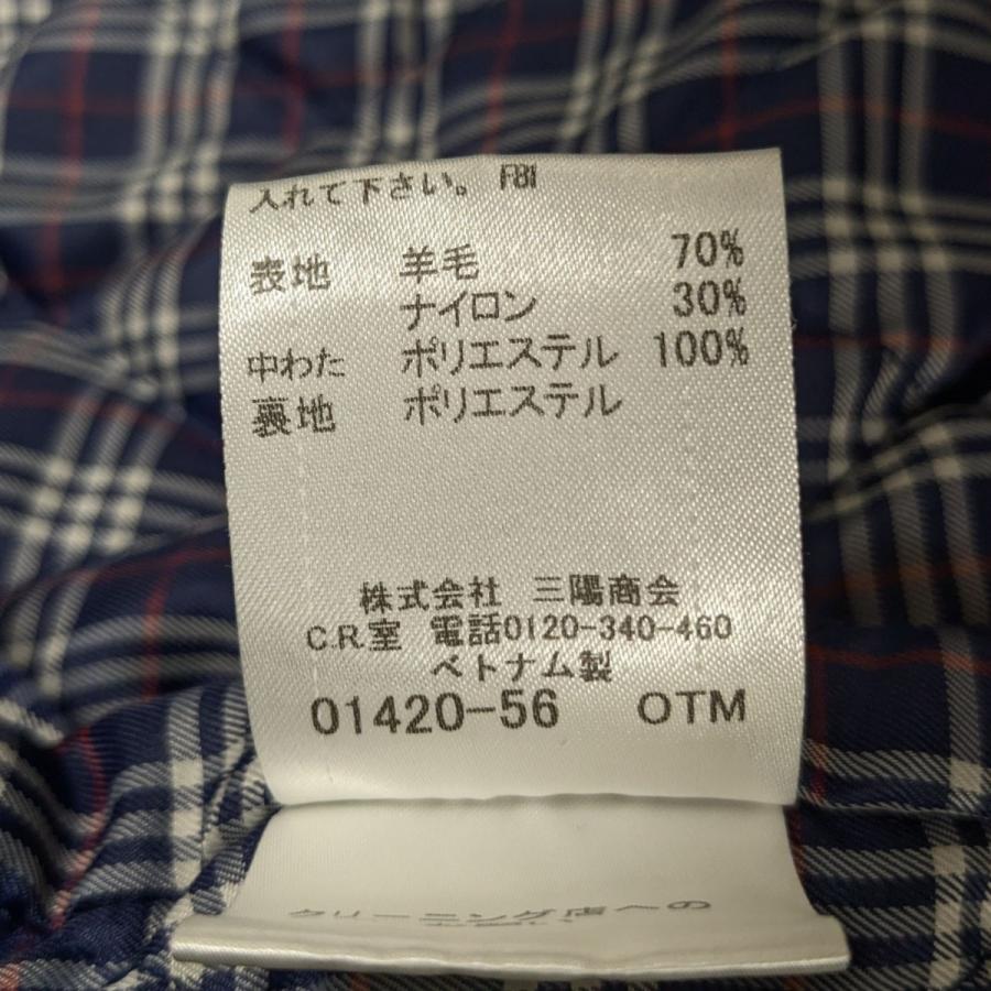 BLACK LABEL CRESTBRIDGE 【値下げ】BLACK Pコート ネイビー サイズ：M