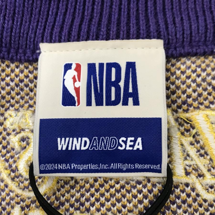 WIND AND SEA（ウィンダンシー） WIND AND SEA×NBA 半袖ニット WDS-C
