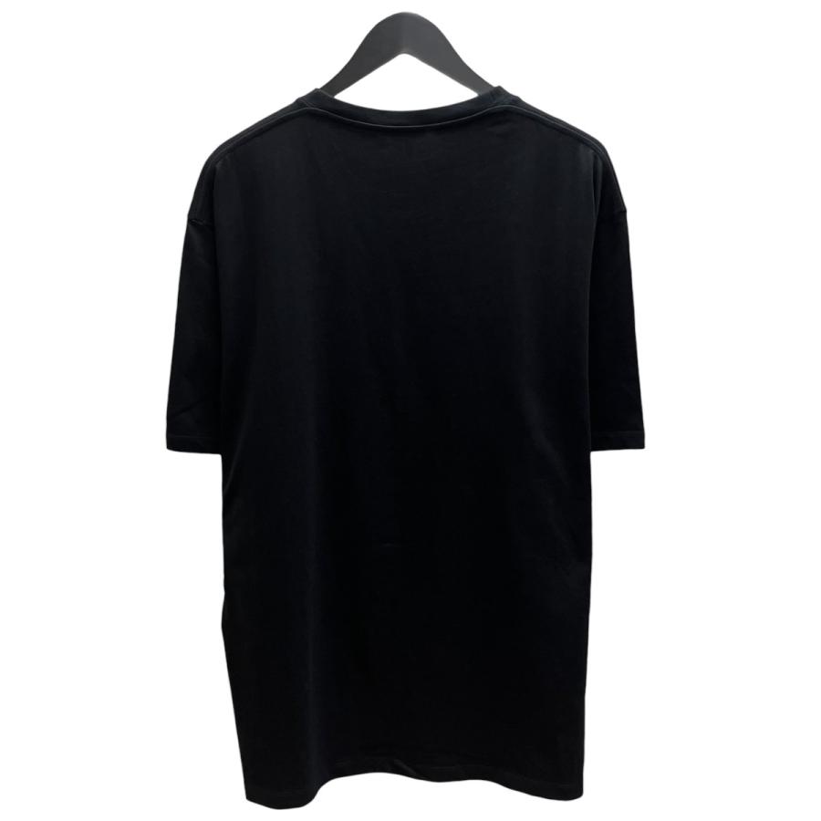 LOEWE ロエベ ブラック Tシャツ ロゴ刺繍 LOEWE（ロエベ） ロゴ刺繍Tシャツ ブラック サイズ：XL : カインドオル