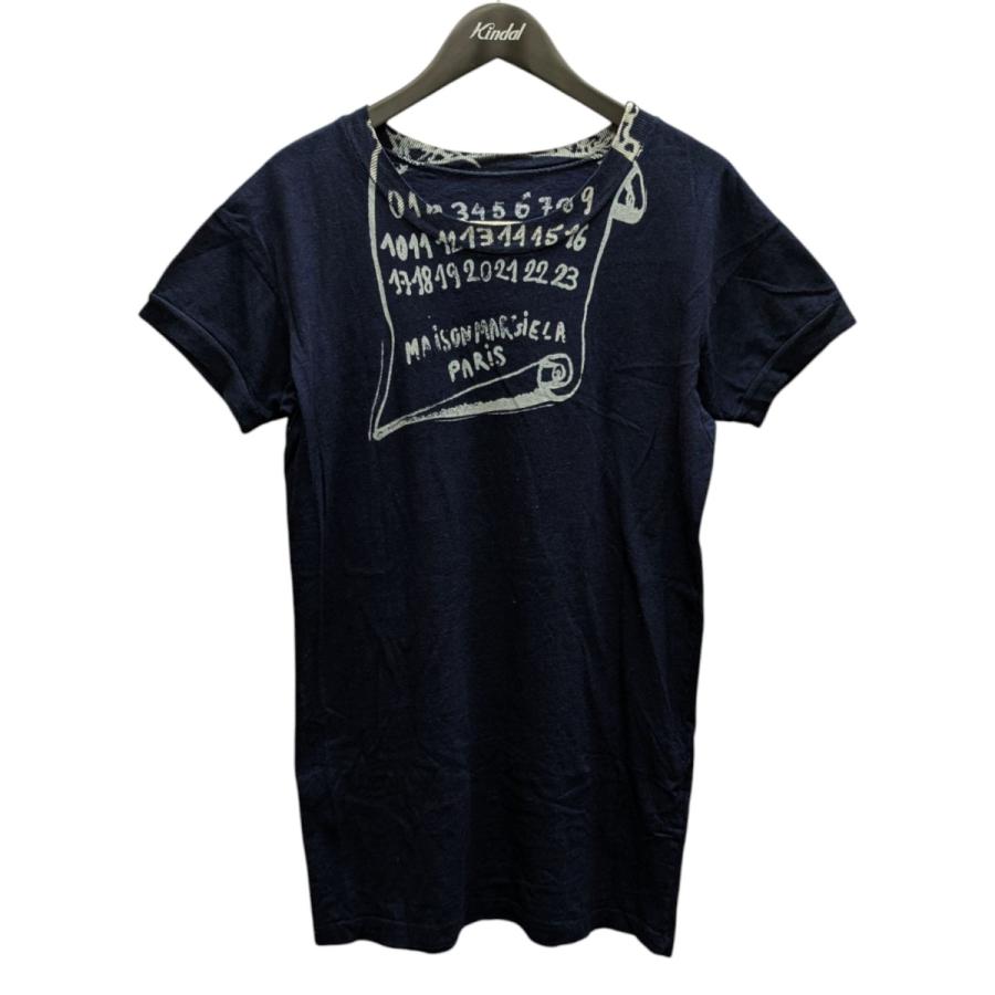 Maison Margiela（メゾンマルジェラ） プリントTシャツ ネイビー