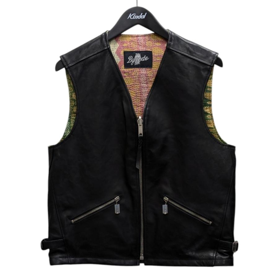 レザー ブラック ベストBERDOO XL vsm1039_01.jpg