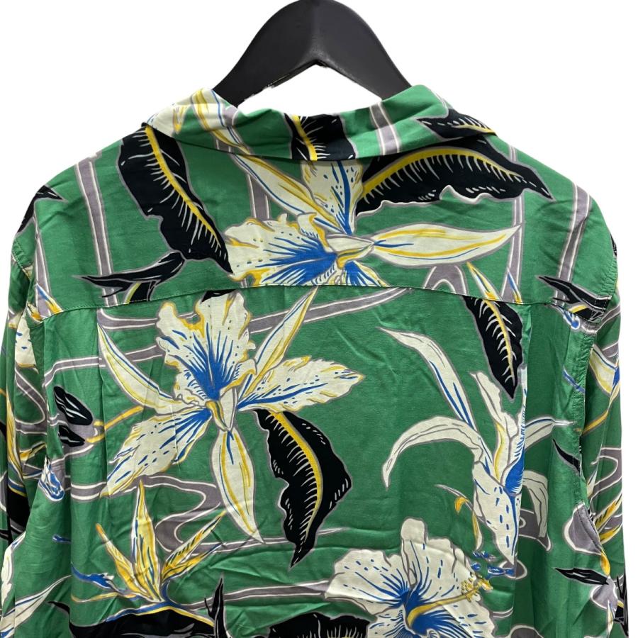 【美品】ワコマリア　アロハシャツ　百合　ハイビスカス　WACKO MARIA WACKO MARIA（ワコマリア） WACKO MARIA HAWAIIAN SHIRT L S