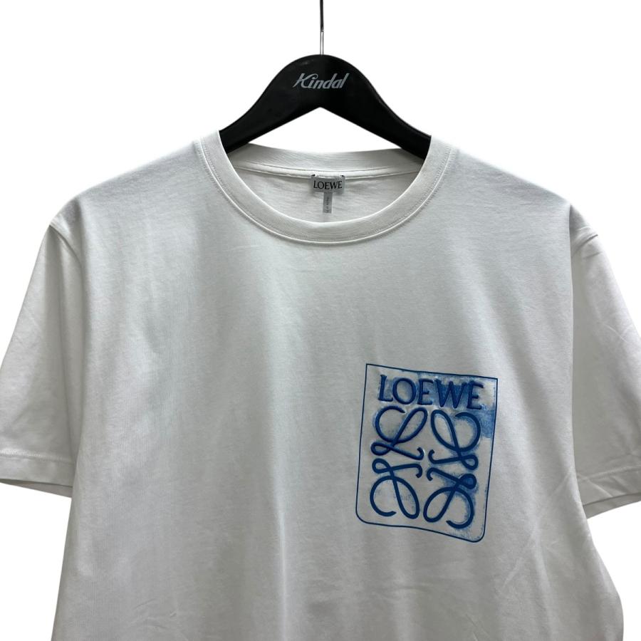 LOEWE（ロエベ） アナグラムTシャツ ホワイト サイズ：L