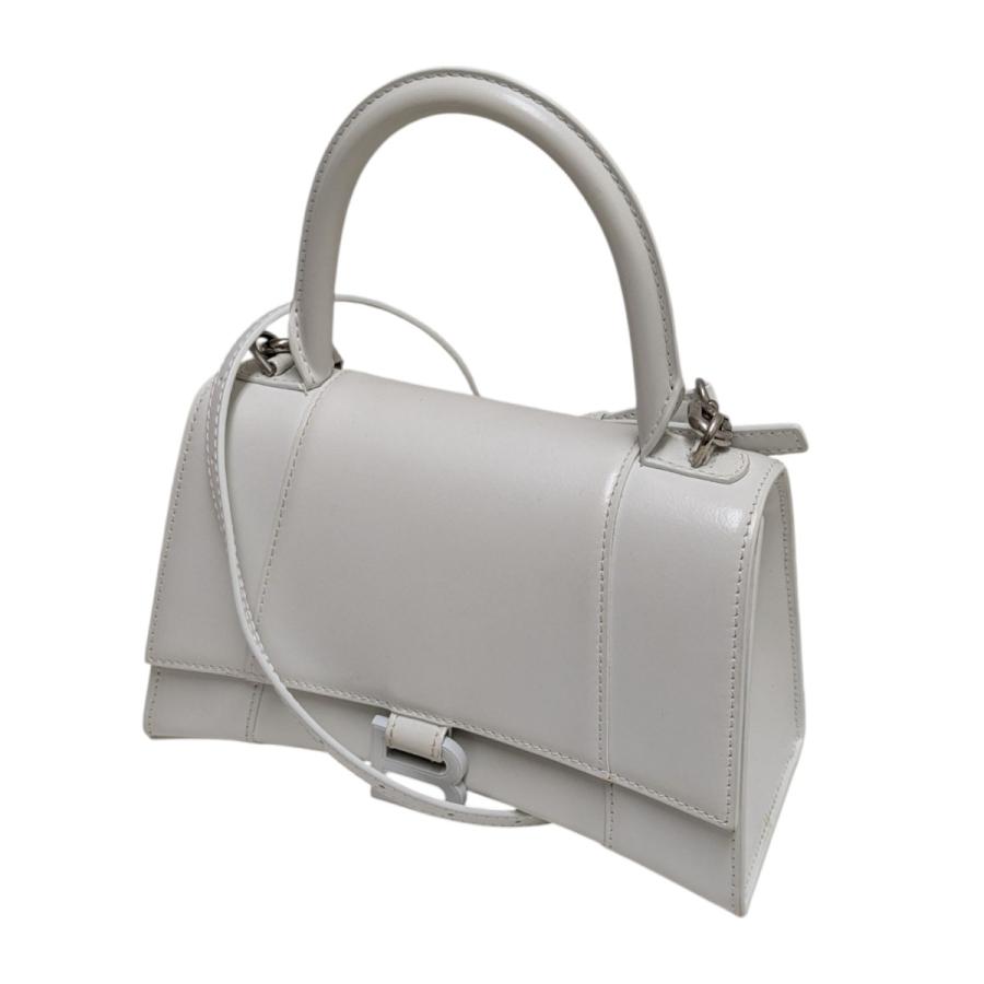 BALENCIAGA ホワイトハンドバッグ アワーグラス BALENCIAGA（バレンシアガ） BALENCIAGA 2WAYショルダーバッグ アワー