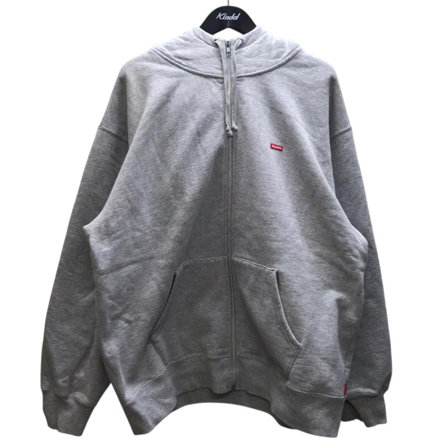 Supreme（シュプリーム） スモールロゴジップフーディ グレー サイズ