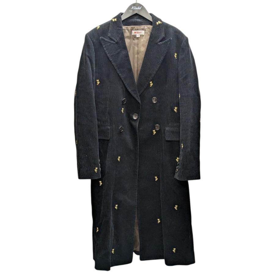 エムエーエスユー MASU FIVE BUTTON CHESTERFIELD COAT コーデュロイ