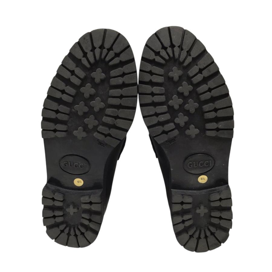 GUCCI（グッチ） ホースビット チャッカーブーツ ブラック サイズ：6 1