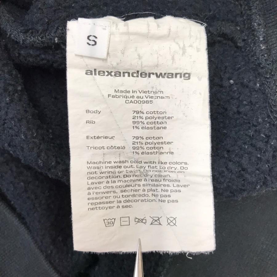 alexanderwang（アレキサンダー・ワン） ロゴスウェット ブラック