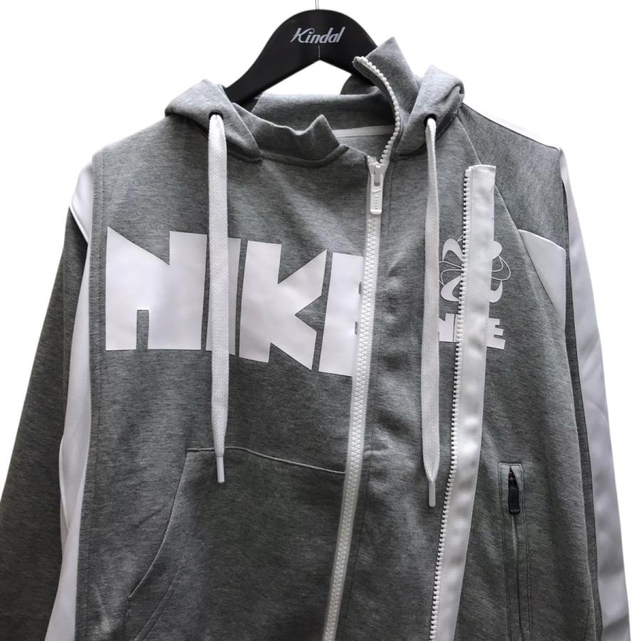 NIKE（ナイキ） ナイキ×サカイ NIKE×sacai Double Zip Hoodie Dark