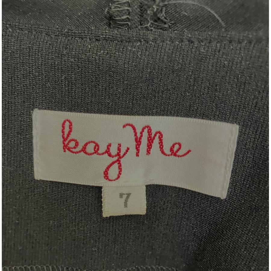 ケイミー kay me フリル付きジャケット ブラック サイズ：7 