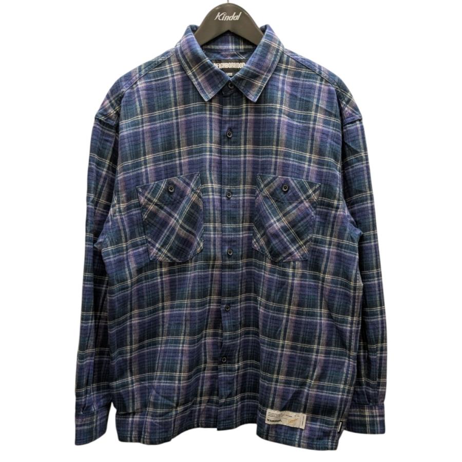 トップス NEIGHBORHOOD 23AW TARTAN CHECK SHIRT LS NEIGHBORHOOD（ネイバーフッド） 【CLAN TARTAN CHECK SHIRT LS