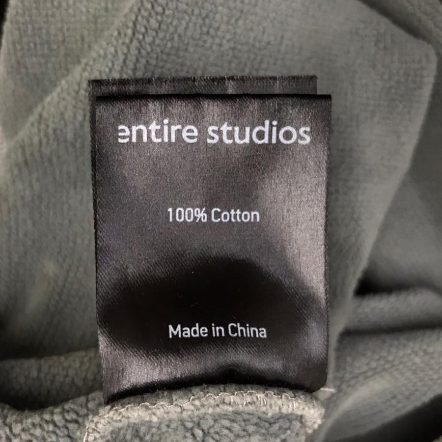 値下げ】ENTIRE STUDIOS BOX CREW WASHEスウェット ライトグレー 