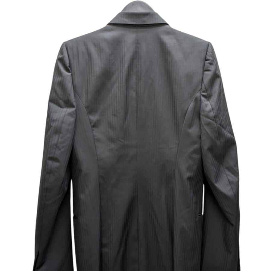 BALENCIAGA ブラック ダブルブレスト ロングコート BALENCIAGA（バレンシアガ） ダブルブレスト シュランク ロング