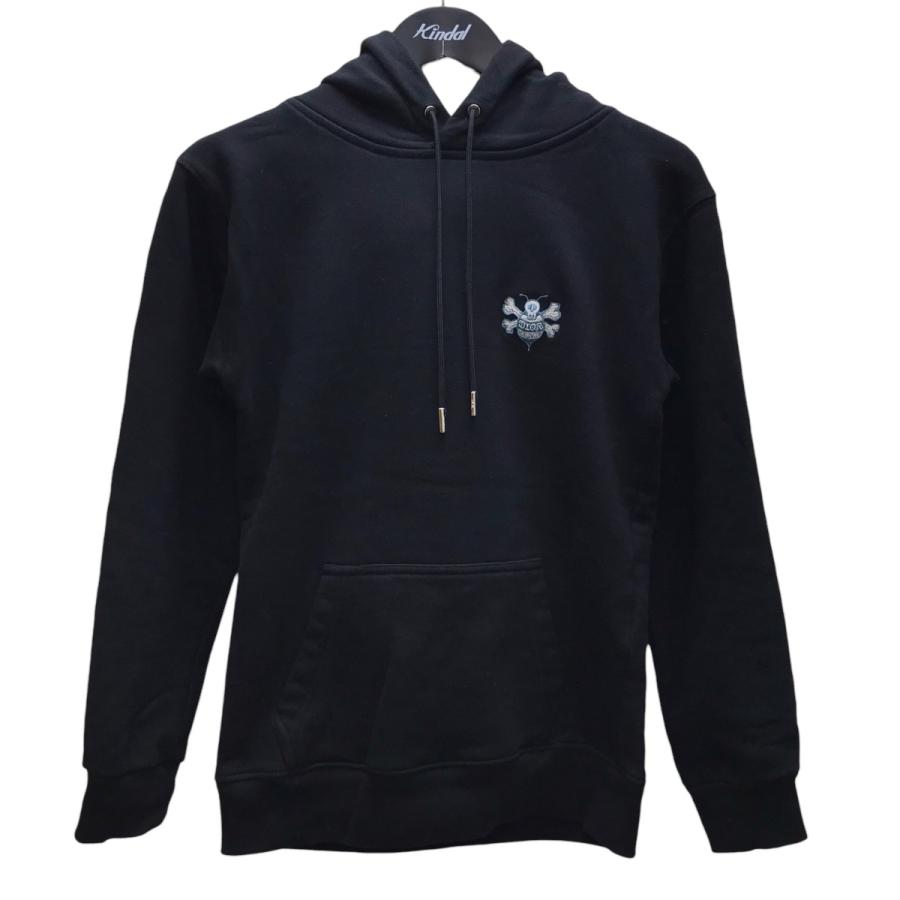Dior HOMME ディオールオム Homme 胸ロゴフーディ ブラック サイズ：XS