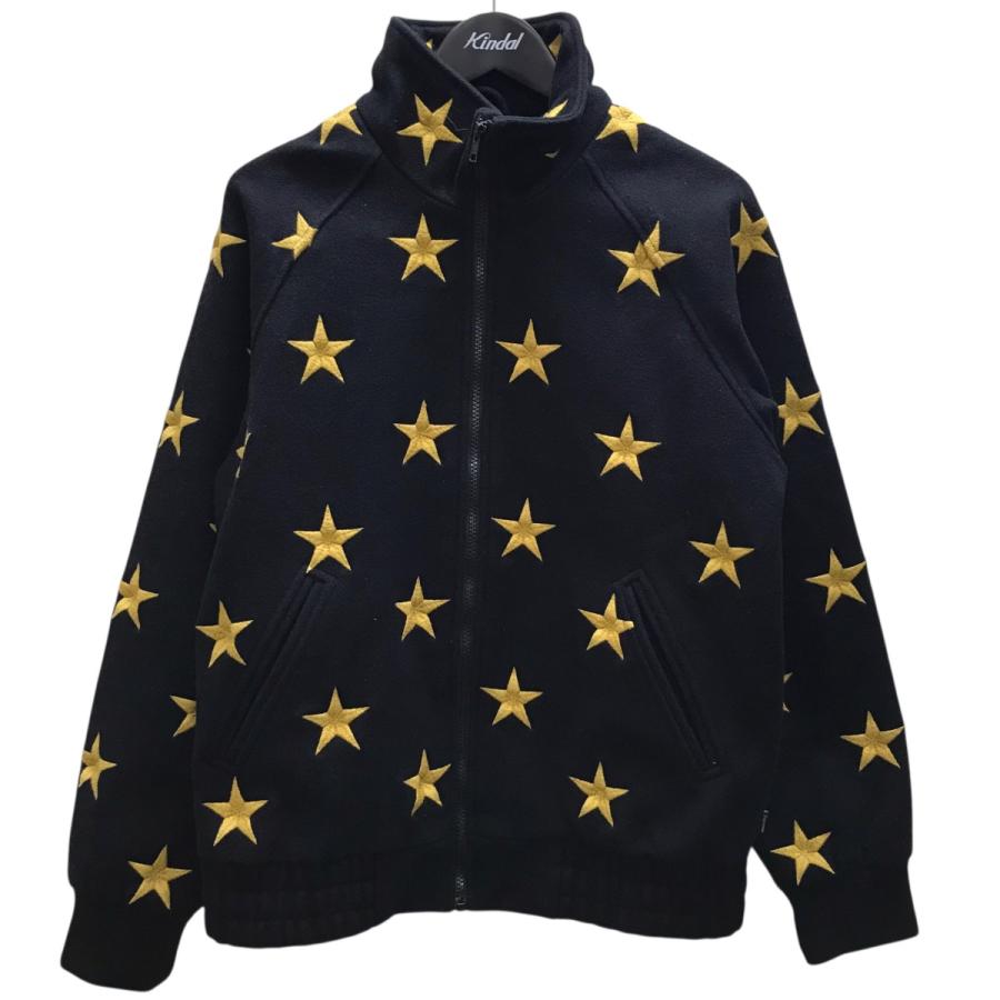 ０*７様 Supreme Stars Zip Stadium Jacket Lサ Supreme Stars Zip Stadium Jacket Black Men's - FW16 - US