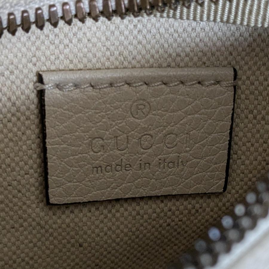 早い者勝ち！！！美品　正規品　GUCCI ボディバッグ ホワイト　箱あり GUCCI（グッチ） 【値下げ】GUCCI ボディバッグ ホワイト (原宿店
