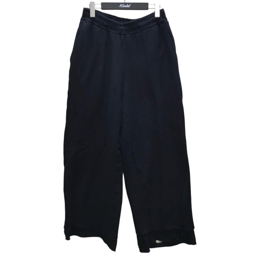 パンツ 25AW ANCELLM / SHOE CUT SLACKS(BLACK) L/R SHOE CUT SLACKS(BLACK) – ANCELLM