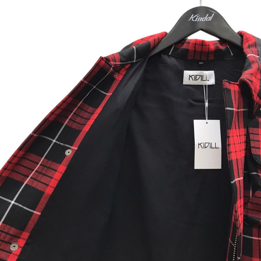 KIDILL（キディル） KIDILL 24AW チェックバンダリアジャケット レッド
