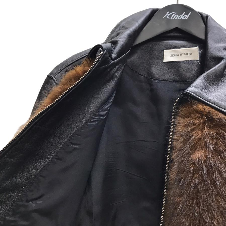 アーネスト ダブル ベイカー ERNEST W．BAKER 23AW FAUX-FUR FRONT