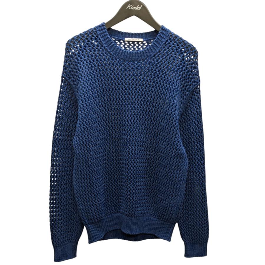 AURALEE（オーラリー） AURALEE 24SS COTTON LILY-YARN MESH KNIT P O