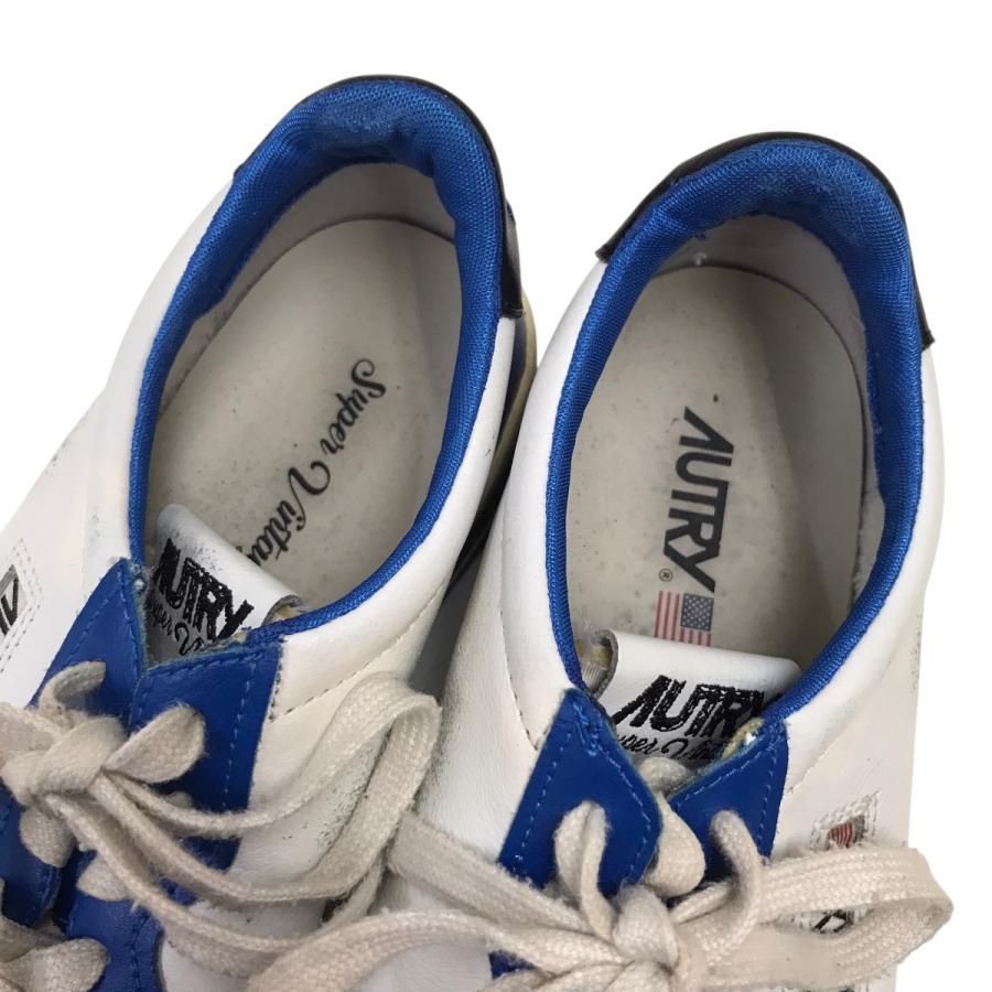 値下げ】AUTRY SUPER VINTAGE LOW CUT ローカットスニーカー ブルー