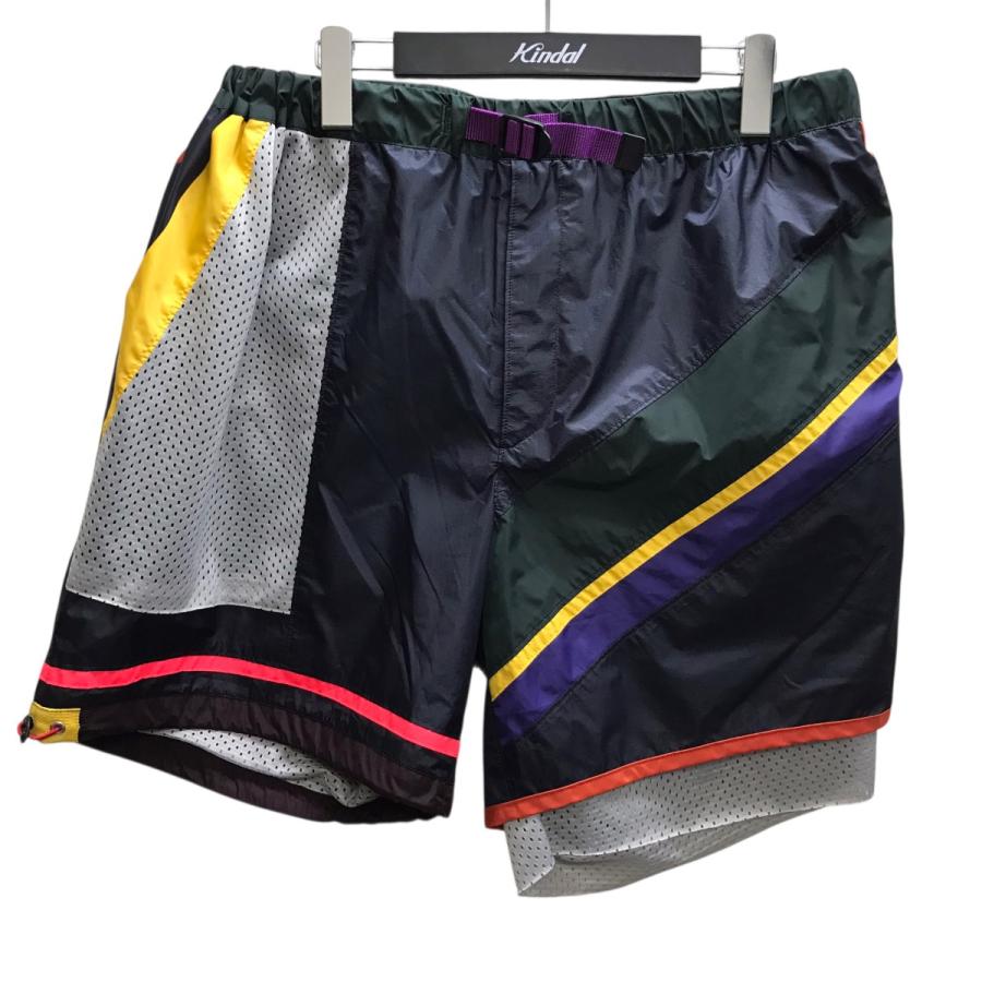 Color（カラー） KOLOR ナイロンショートパンツ マルチカラー サイズ