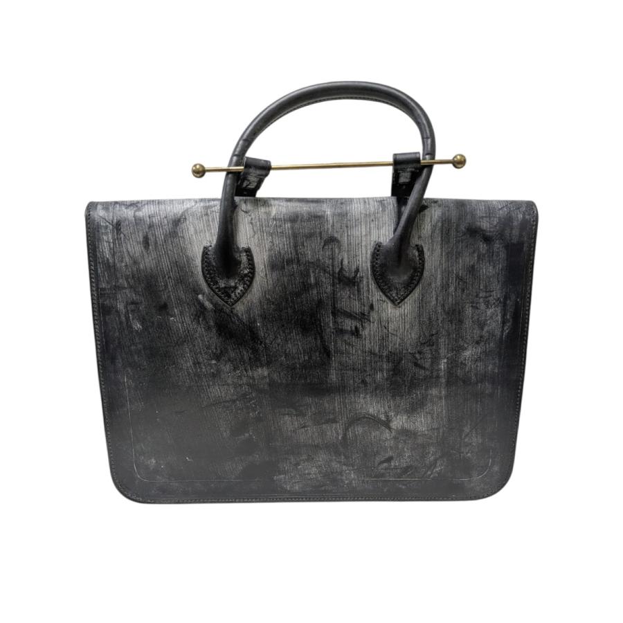 ラザフォード Ruthefords ハンドバッグ／ミュージックバッグ ブラック