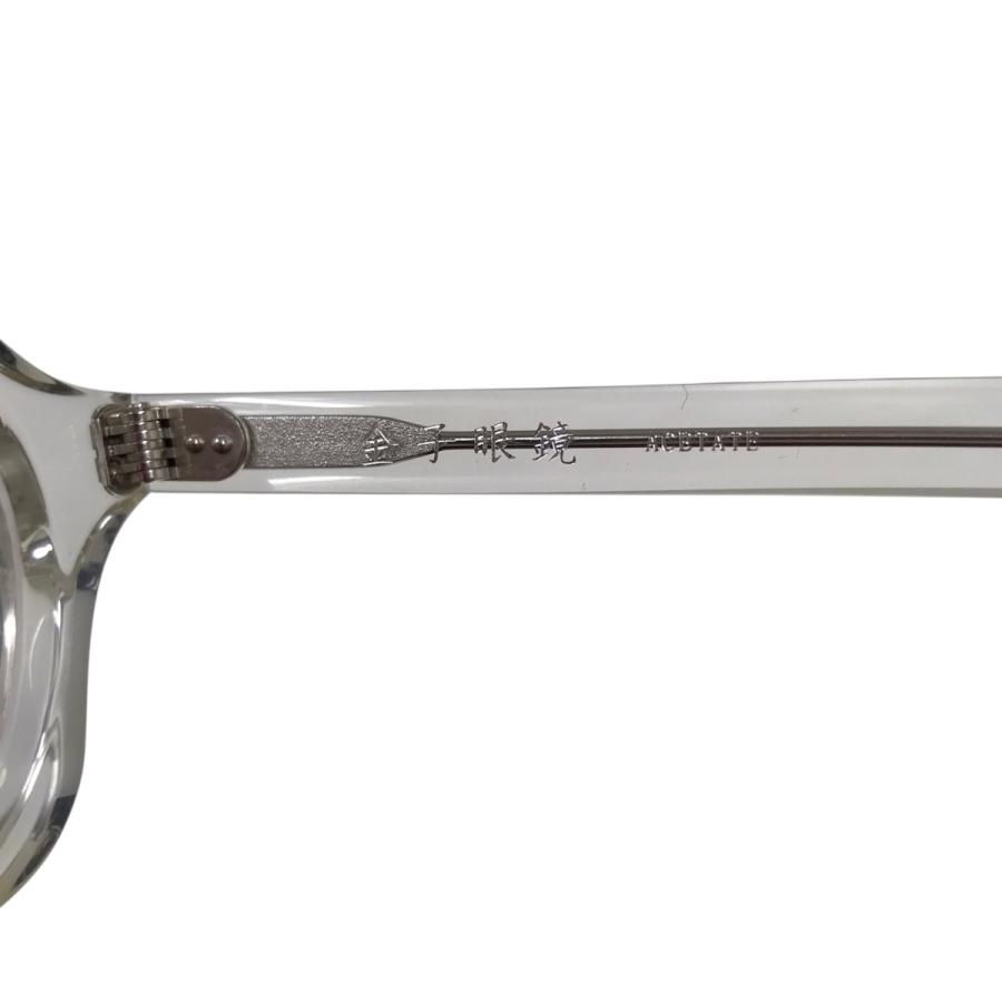 金子眼鏡店 カネコメガネ 金子眼鏡 クリアフレーム眼鏡 サイズ：45□24