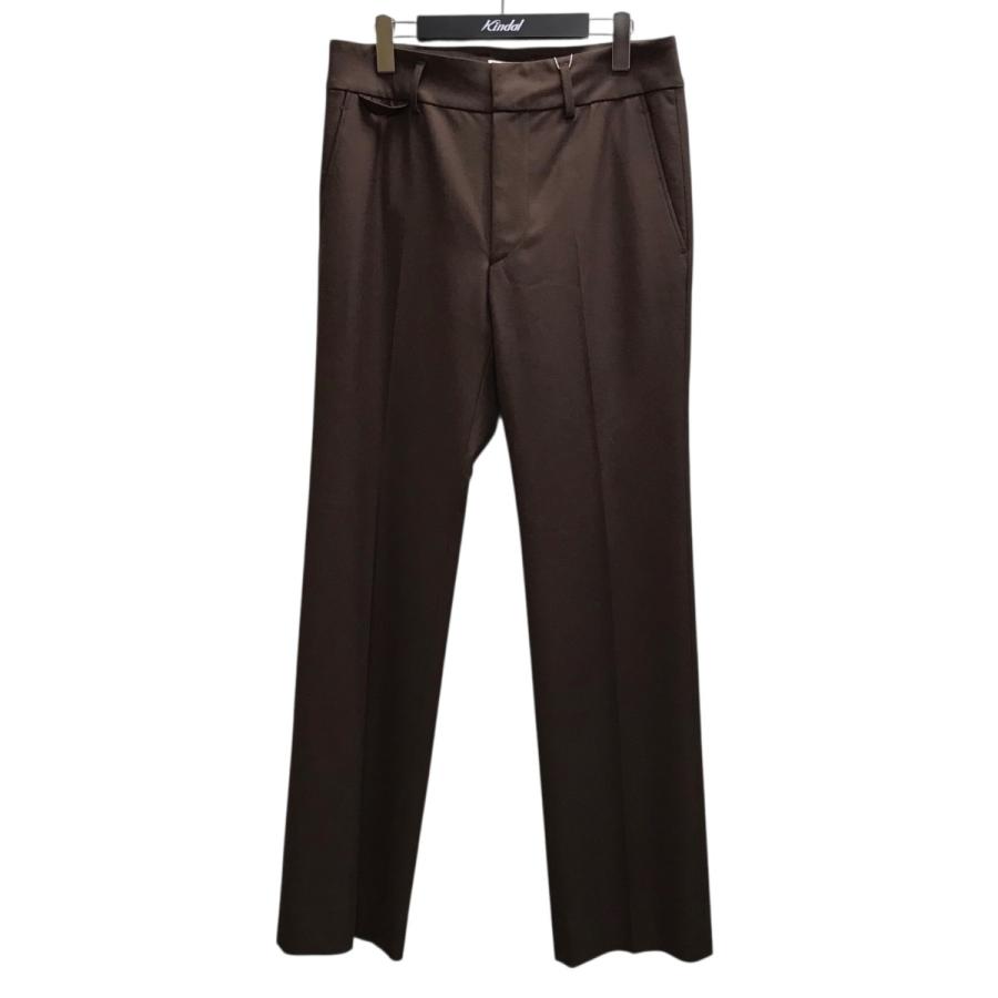 ティーモダンストリートウエア TTT MSW スラックス ブラウン サイズ：L