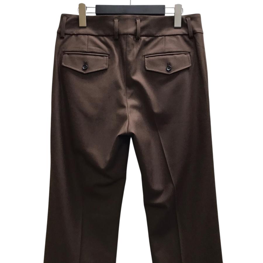 ティーモダンストリートウエア TTT MSW スラックス ブラウン サイズ：L