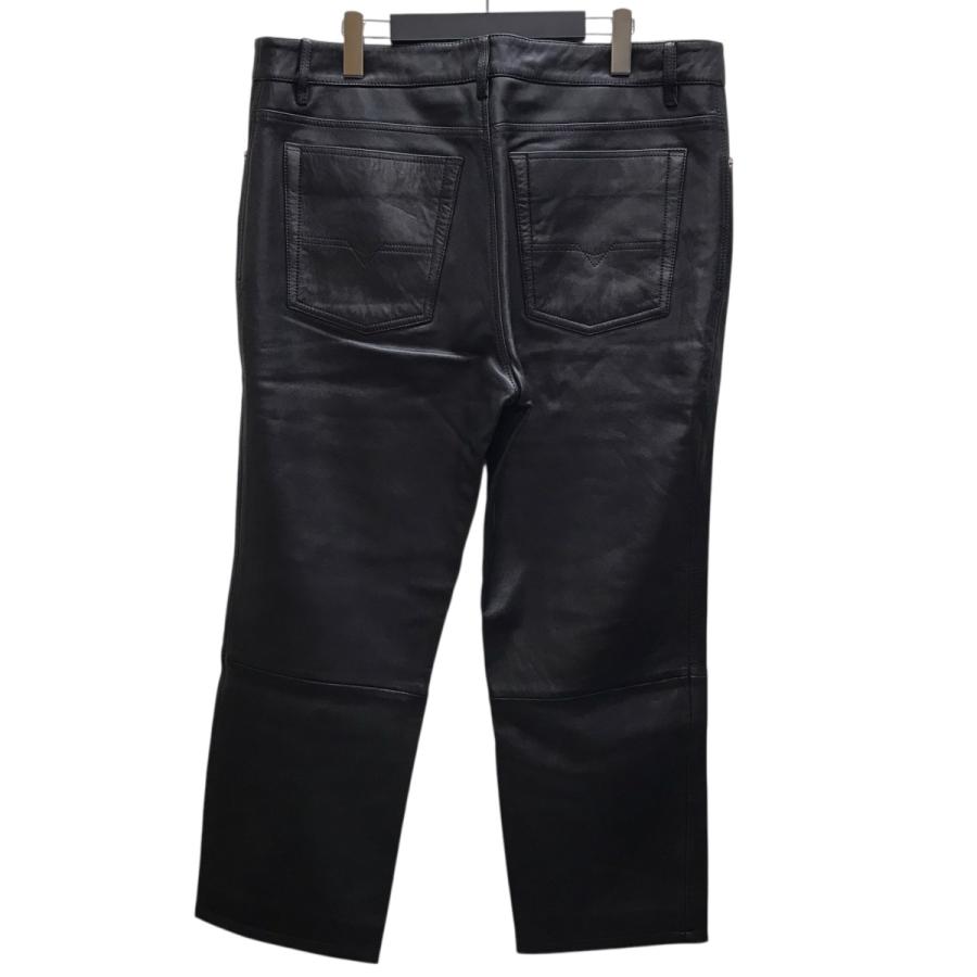 DIESEL（ディーゼル） DIESEL P-METAL レザーパンツ ブラック サイズ
