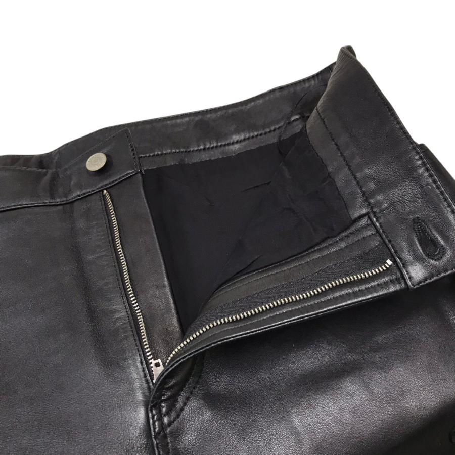 DIESEL（ディーゼル） DIESEL P-METAL レザーパンツ ブラック サイズ