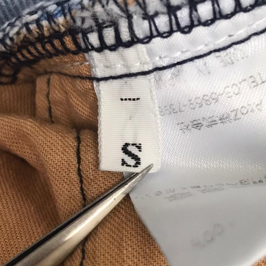 ベイシックス BASICKS デニムパンツ ブルー サイズ：S : カインドオル