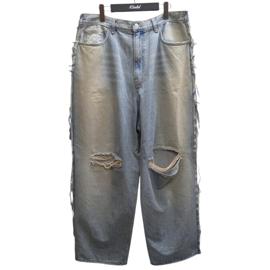 プロジェクト ジーアール PROJECT G／R デニムパンツ インディゴ