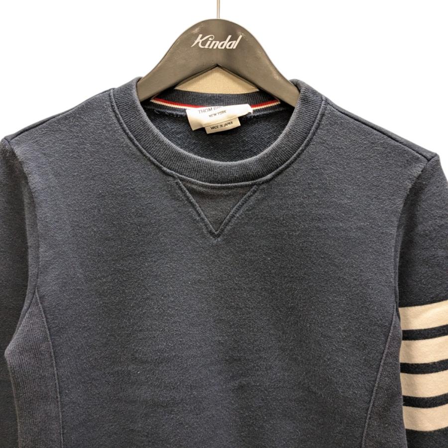 トムブラウン　スウェット　トレーナー　ネイビー　4サイズ THOM BROWNE（トム ブラウン） Thom Browne 4ラインスウェット