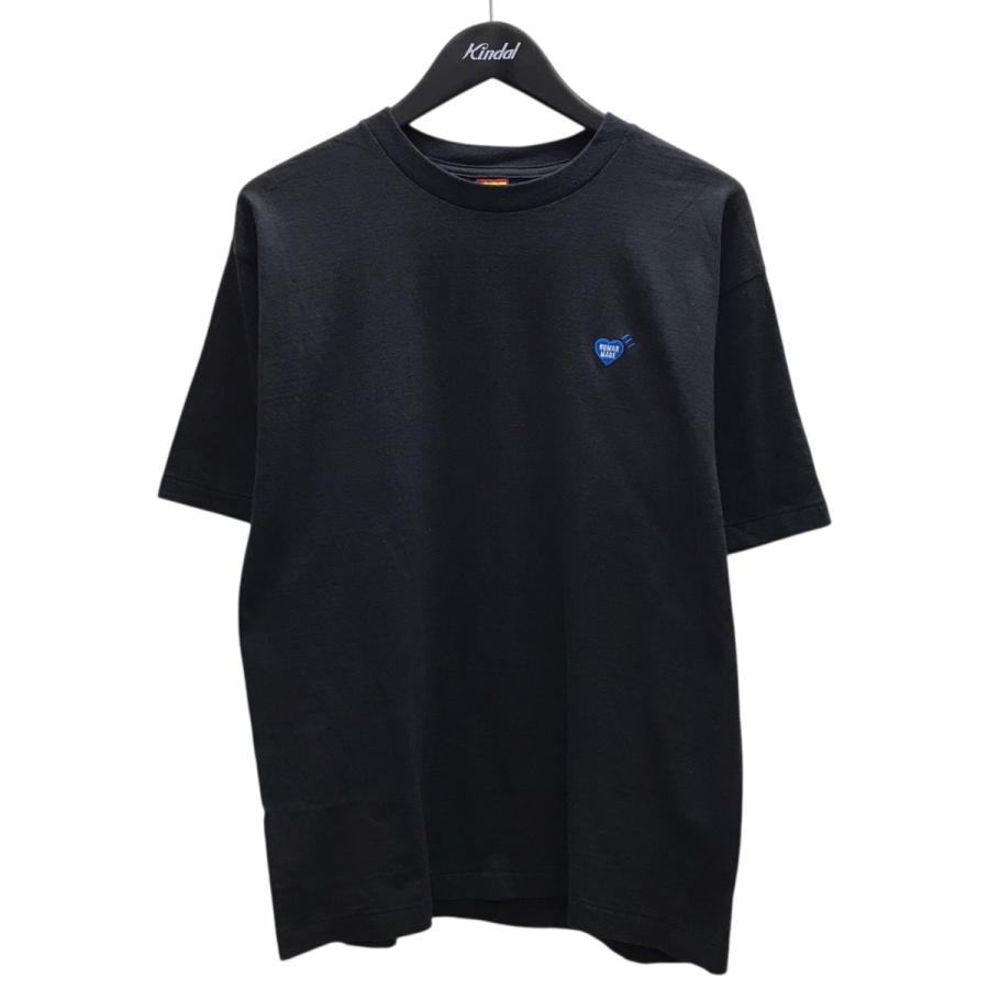 HUMAN MADE ハート型ロゴ Tシャツ Lサイズブラック　未開封 HUMAN MADE（ヒューマンメード） ヒューマンメイド 胸ハートロゴT