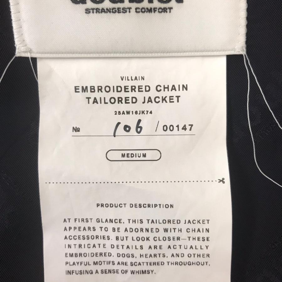 doublet（ダブレット） doublet EMBROIDERED CHAIN TAILORED JACKET