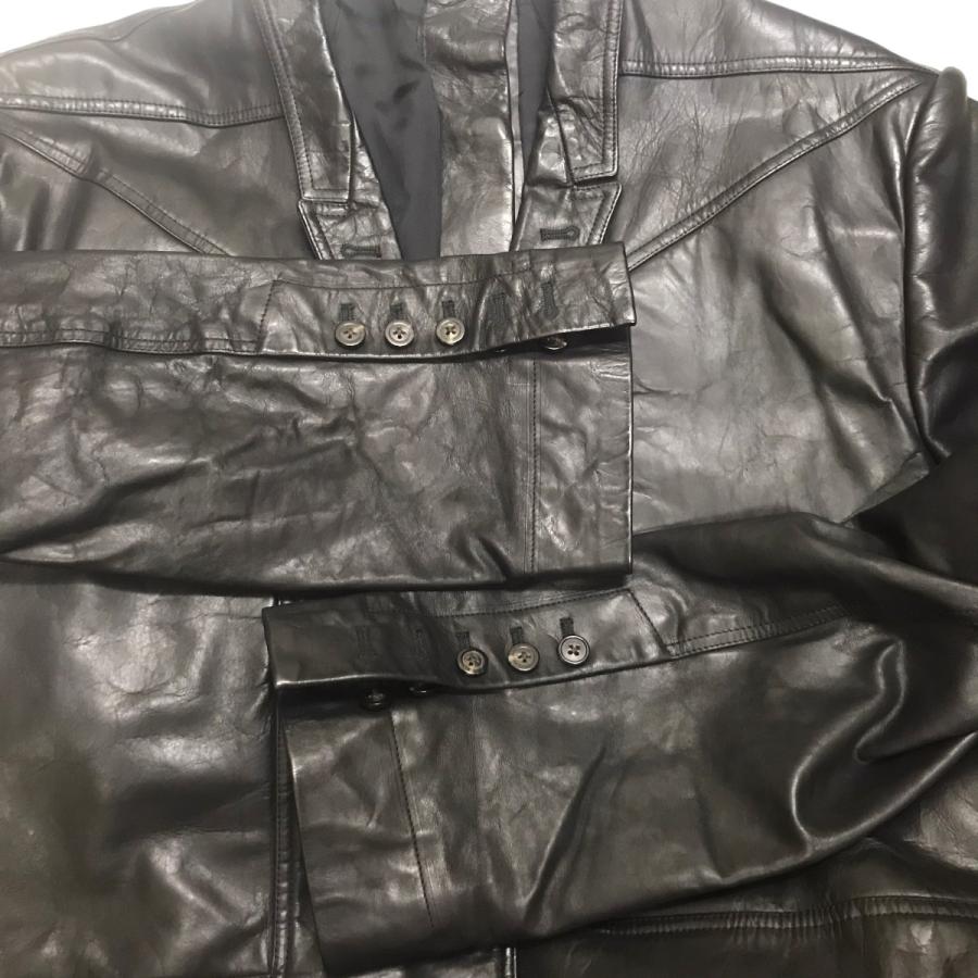 リックオウエンス　レザーコート Rick Owens（リック・オウエンス） RICK OWENS 22FW jumbo tatlin