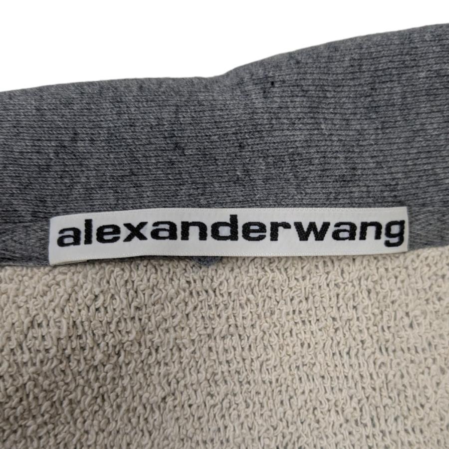 alexanderwang グレー トレーナー Sサイズ alexander wang - 【ラスト1点】BI-COLOR ACID SWEATSHIRT WITH