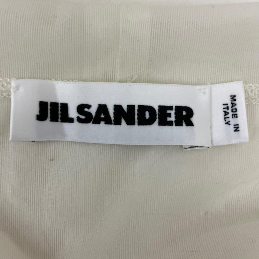 JIL SANDER（ジルサンダー） シアーロゴTシャツ ホワイト サイズ：L